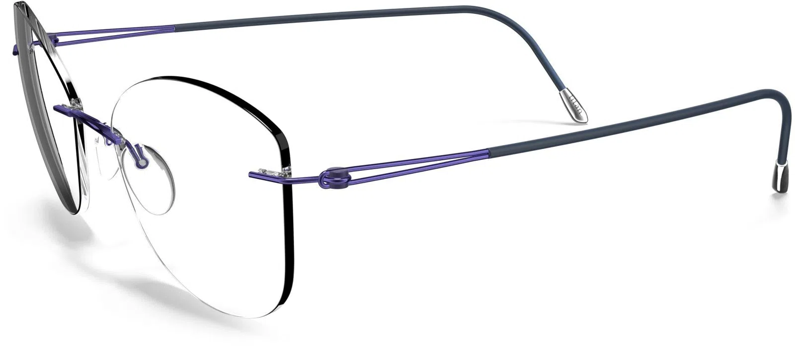 Silhouette Lite Spirit Demo Rimless 5569 Eyeglasses - view 68